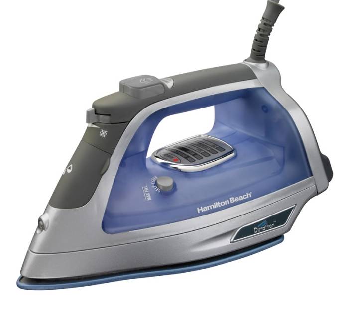 Plancha de ropa gris Hamilton Beach 19802