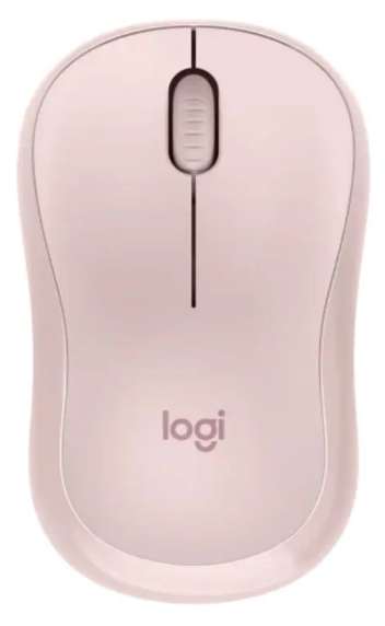 Mouse inalámbrico Logitech M240 rosado silent bluetooth