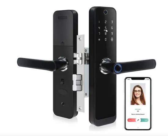 Cerradura Inteligente Wifi Tech-HR07P con cámara 