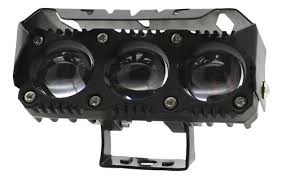 Luz led 3 lupas para carro neblineros WH2520