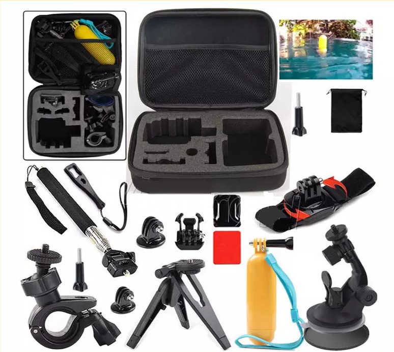 Go Pro Kit Accesorios Camara Gopro Hero 3 Hero 4 Caja Generico