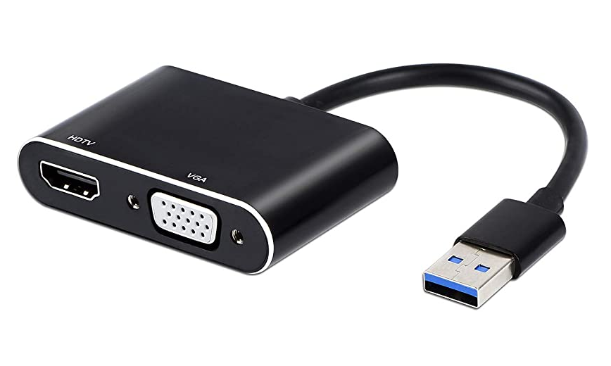 ADAPTADOR USB C A HDMI / VGA / USB 3.0 / USB C USB5265