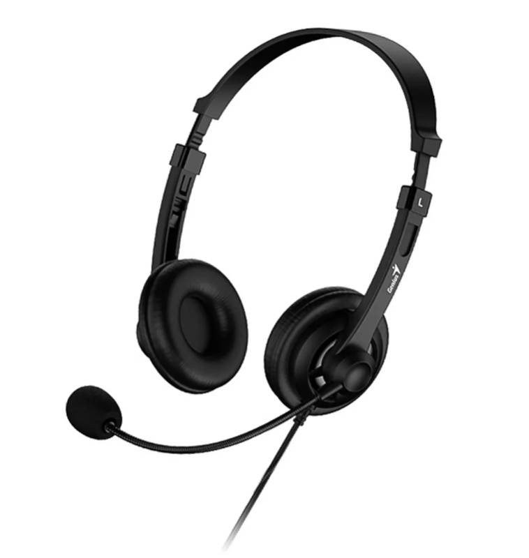 Audífono Genius HS-230U diadema ultra liviano tipo C