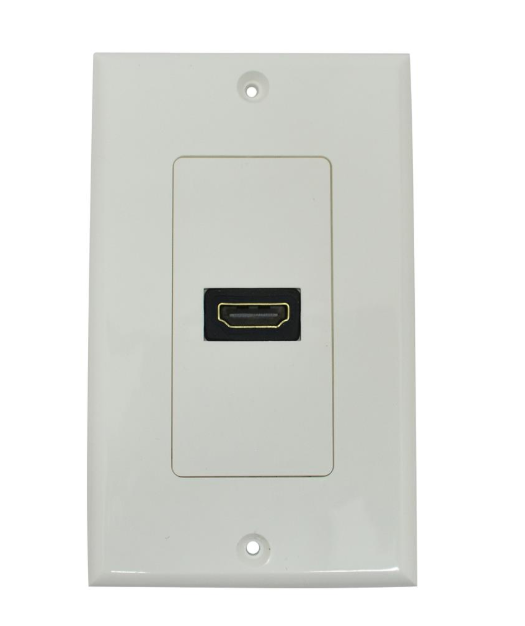 Placa de pared con 1 jack hdmi hembra EVL