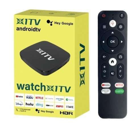 Tv box Watch X1 ram 1 GB almacenamiento 8 GB android  tv