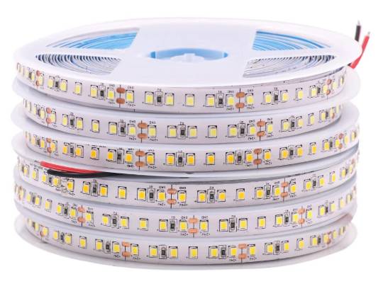 Cinta led G.L 2835 alta intensidad 5 metros 110v 3200k ip20 120 Lúmenes