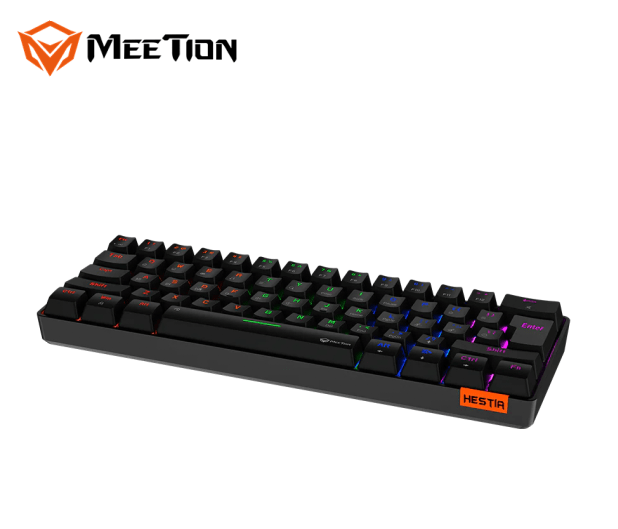 Teclado Meetion Gamer MT-MK005 mecánico negro