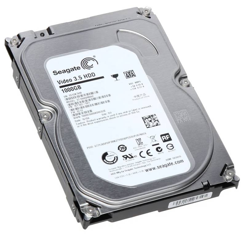 Disco Duro 3.5 para PC Cámaras de Seguridad Seagate Sata 1TB 1000gb