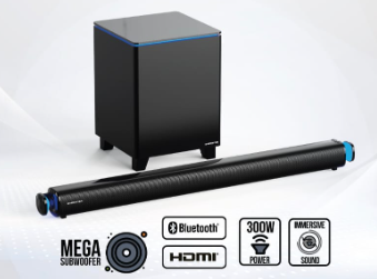 Barra de sonido subwoofer monster US01 