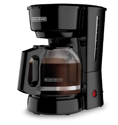 Cafetera 12 tazas Vortex y filtro PE BD-CM0916B