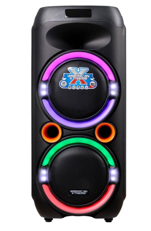 Parlante amplificado American Xtreme AX-lg28  2x8  30000w c/led