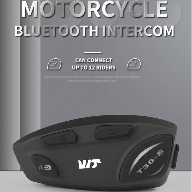 Intercomunicador de motos T30S individual