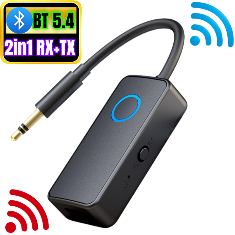 Transmisor y receptor de audio Bluetooth 5.4 a 3.5 mm BT5.4 RX/TX M30