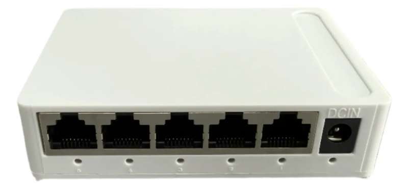 Switch de red 5 Puertos Gigabit 10/100/1000