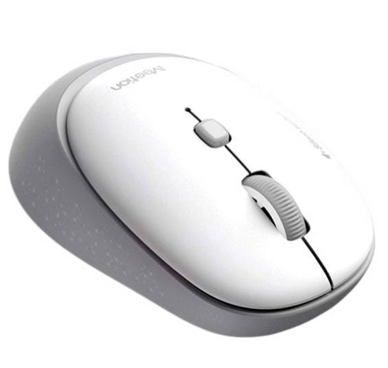 Mouse Meetion Wireless MT-R571 blanco-gris