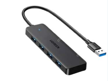 Hub Ugreen 4 puertos multifunción USB 3.0