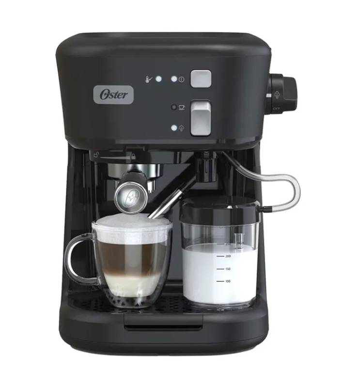 Cafetera Oster cappuccino expreso Bvstem5501b-013 negro 