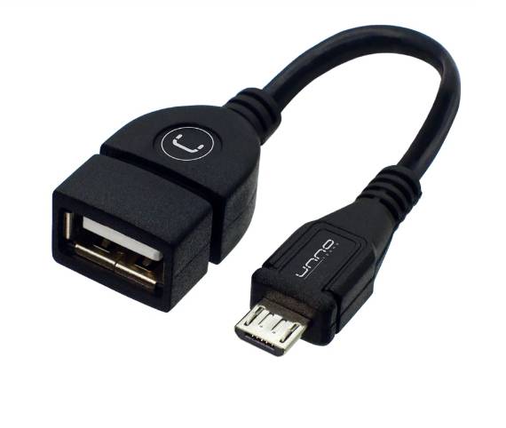 Adaptador micro usb OTG AD4201BK UNNO