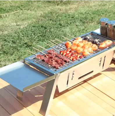 Parrilla plegable echef pro para asados  