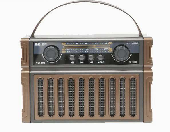 Radio AM/FM M-1236BT-S USB/BLUETOOTH