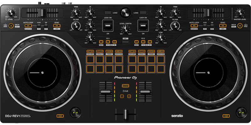 Controlador Pioneer Ddj-REV1 Audio Serato Lite Dj Scratch