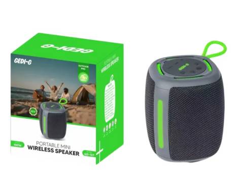 Parlante mini wireless recargable Gedi G d-127