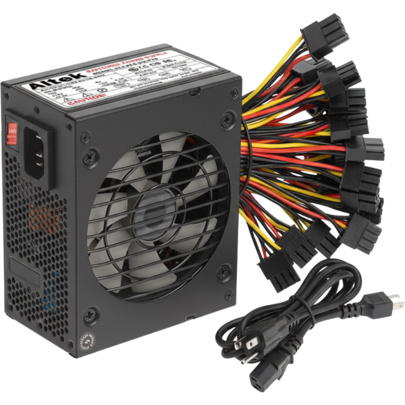 Fuente de poder ALTEK ATX-900W Negra
