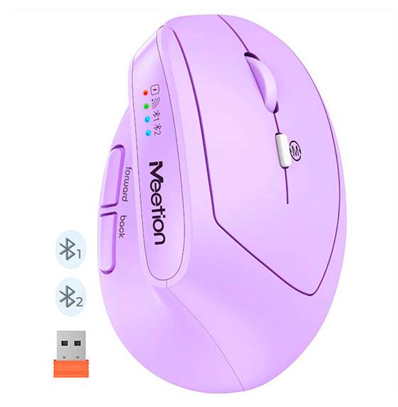 Mouse Meetion wireless BTM008 purpura