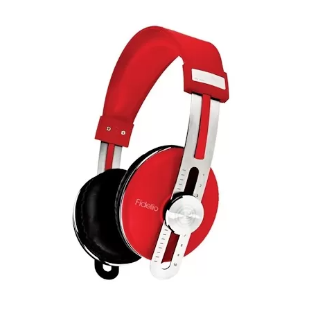 Auricular Headphone Fidelio rojo hifi stereo headset