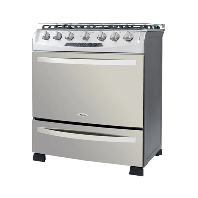 Cocina de Horno Haceb 6Q panel digital HA-Oregano 76 ultra inox