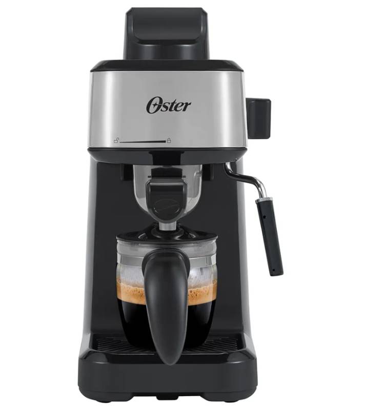 Cafetera de vapor Oster espreso y capuccino 950 watts modelo BVSTEM3300-01