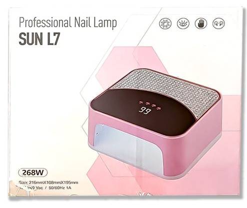 Lampara de Uñas Sun L7 3.0  UV  Acrilico Pintado en Gel