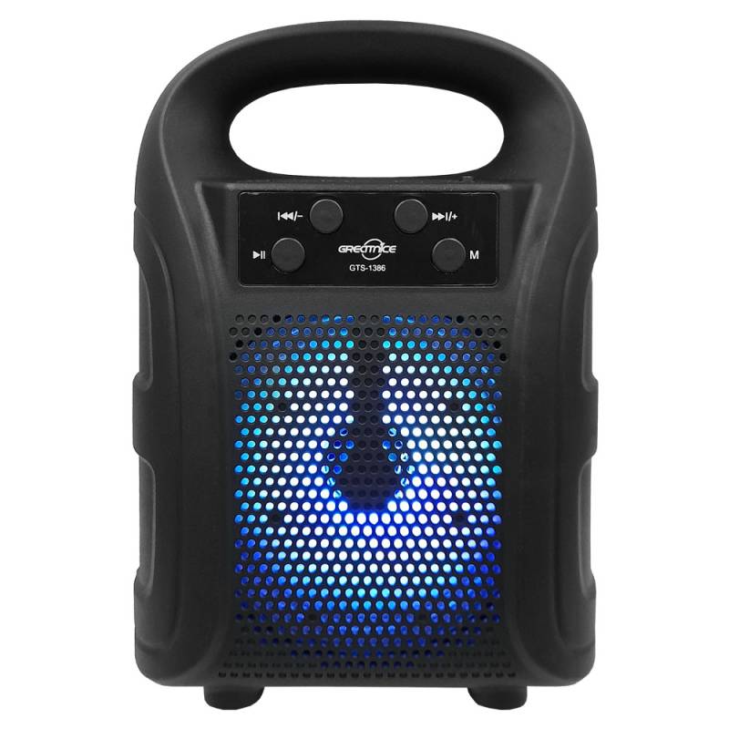 Parlantes Bluetooth GTS-1386 8W Radio FM Micro SD Usb 