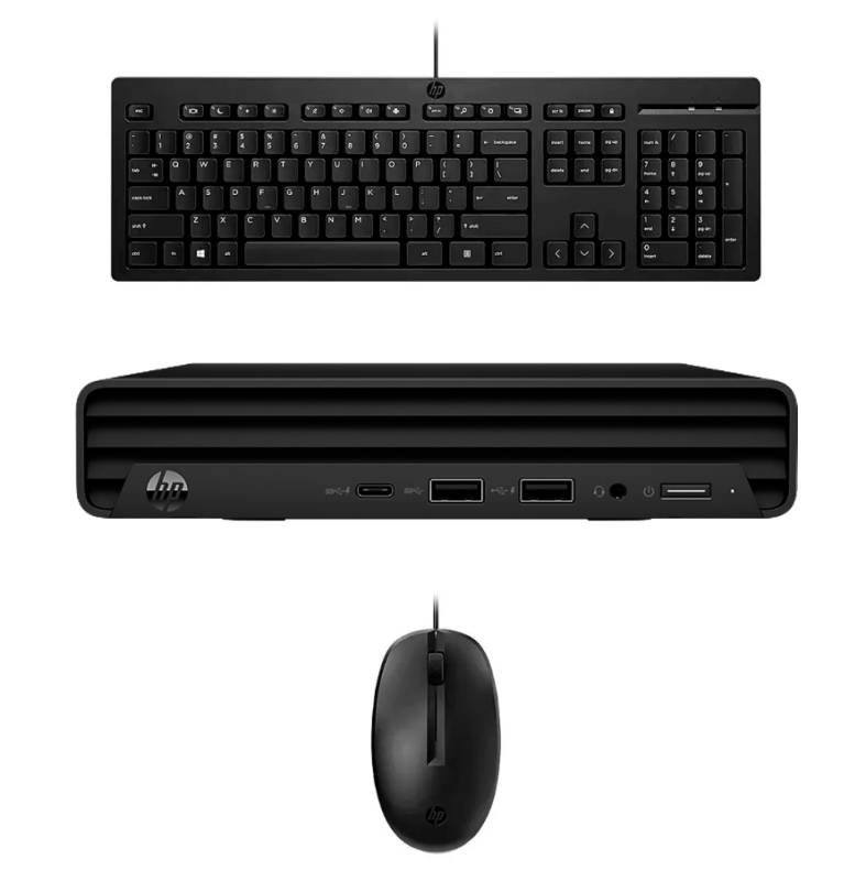 Mini pc Nuc HP 260 G9 I5-1334U 16GB 512GB hdmi dp 7usb teclado y mouse