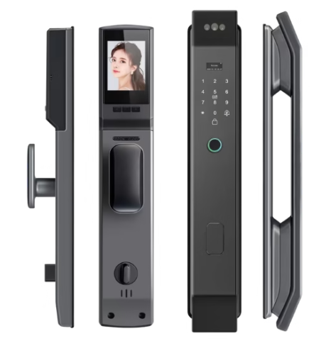 Cerradura de huella Teclam TEC-D14 TY-3D dactilar con reconocimiento facial 3D