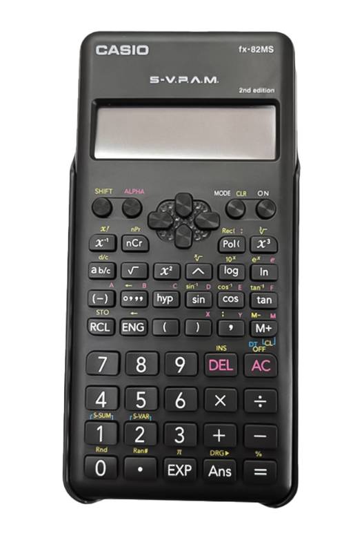 Calculadora científica Casio FX-82MS nueva versión