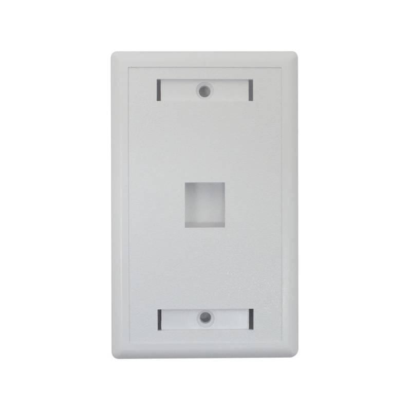 PUNTO DE PARED P1 JACK RJ-45 KEYSTONE BLANCO WP23-1