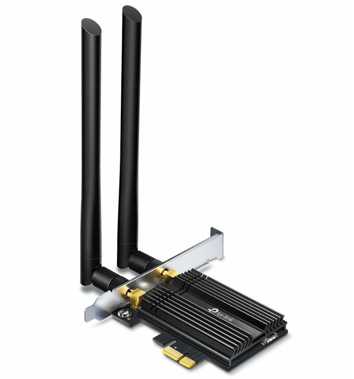 Tarjeta de red Tp-link archer-TX50E PCIe X1 AX3000 MBPS WIFI 6 + bluetooth 5.0