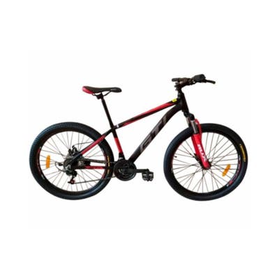 Bicicleta GTI aro 26 madrock II negro-rojo