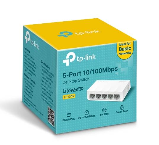 Switch TP-LINK ls-1005 5 puertos RJ45