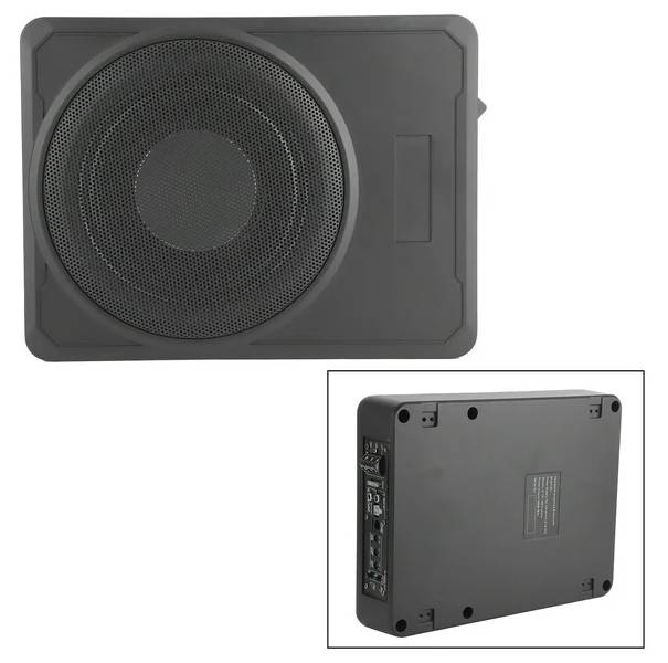 Parlante Slim subwoofer de 10 para carro amplificado interno 160w RMS PH-102d