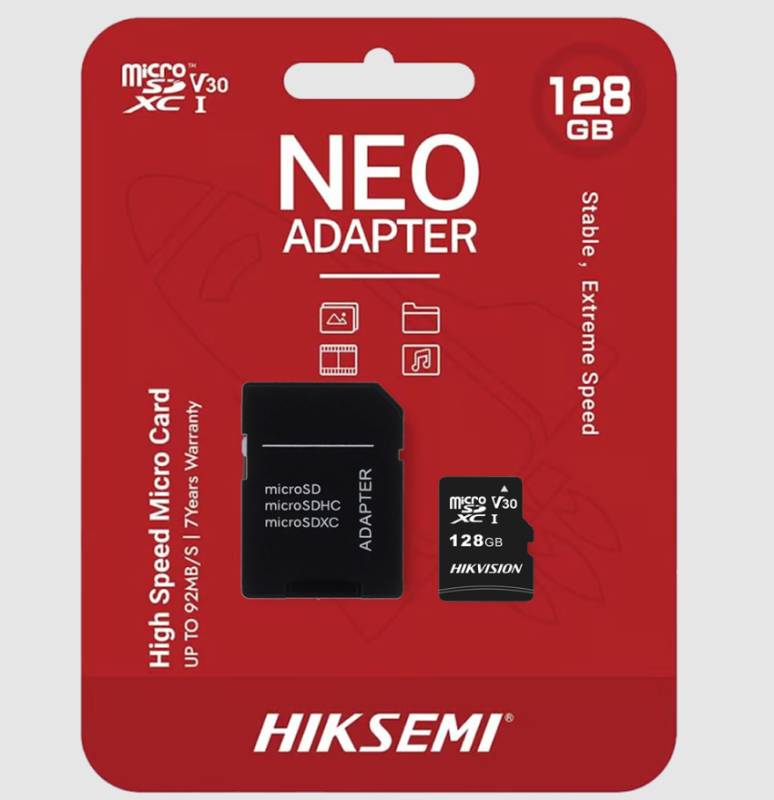Memoria micro sd Hiksemi 128GB clase 10
