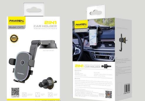 Soporte celular Pavareal para auto con ventosa CH59