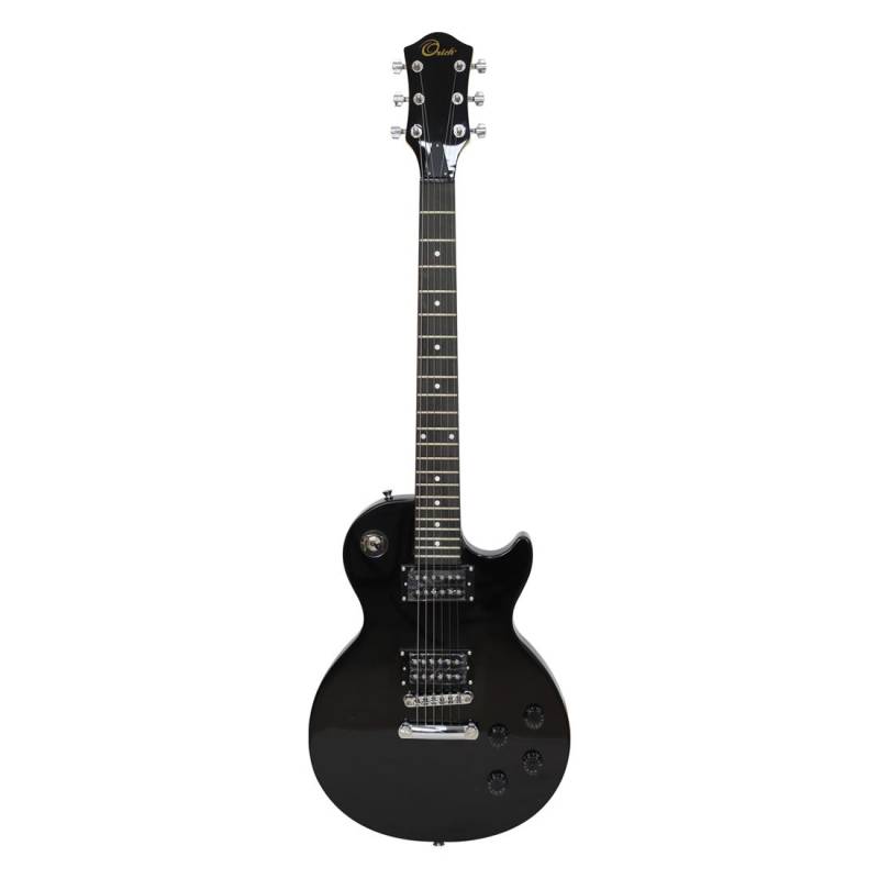 Guitarra eléctrica combo orich tipo les paul negra OELP-15 