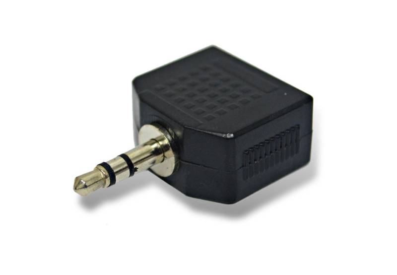 Adaptador 2 jack 3.5 a plug 3.5 QX-1730b