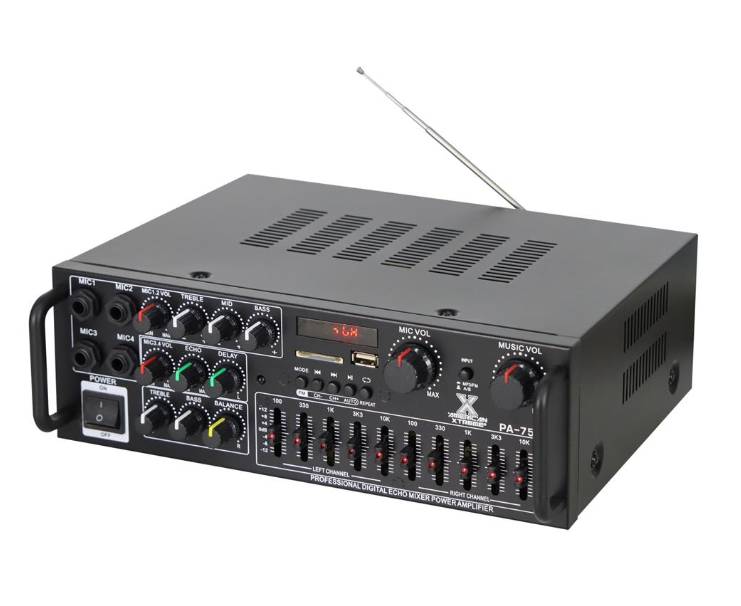 Amplificador perifoneo American Xtreme bt 70w pa-750b