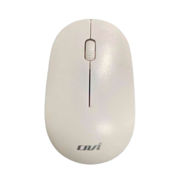 Mouse inalámbrico Ovi MO-231w blanco 2.4G
