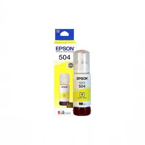 Tinta Epson original t504 70ml amarillo
