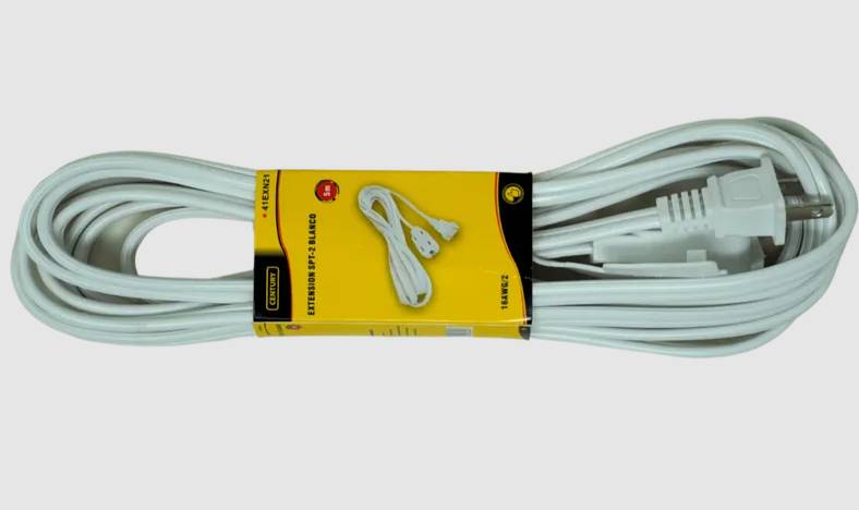 Extensión Century blanco 3M 16AWG/2 SPT-2 