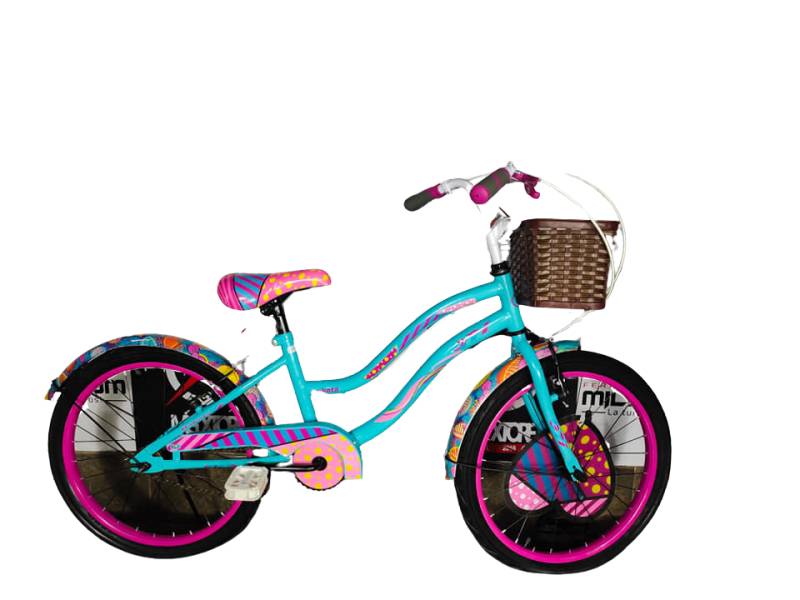 Bicicleta GTI aro 20 Dakota turquesa
